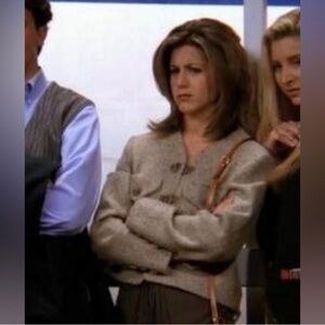 Vintage Moschino Wool Tweed Blazer-Seen On Jennifer Aniston On Friends